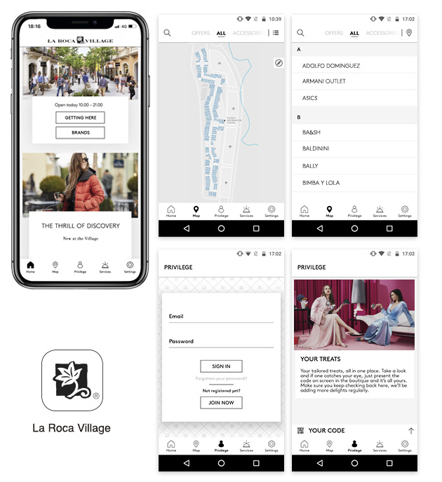La Roca Village on the App Store